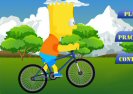 Bart Simpson-Fahrrad Game