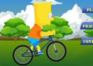 Bart Simpson Bicycle Game