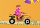 Beach Girl Atv Race Game