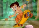 Chota Bheem Skate Board Game