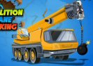 Demolition Crane Parking Game