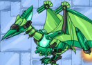 Dino Robot Ptera Grøn Game