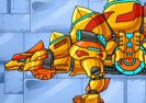 Dino Robot Stego Gold