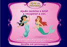 Jasmine And Ariel Paint Game