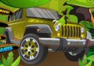 Jurassic Jeep Madness Game