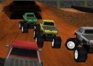 Monstras Sunkvežimio Vairuotojas 3D Game