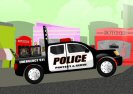 警察のトラック Game