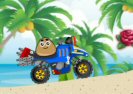 Pou Beach Ride Game