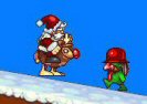 Santa And Ghost Of Christmas Game