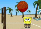 Sponge Bob Beach Volleyball Game