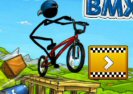 Stickman ฟรีสไตล์ Bmx Game