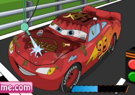 lightning mcqueen car wash